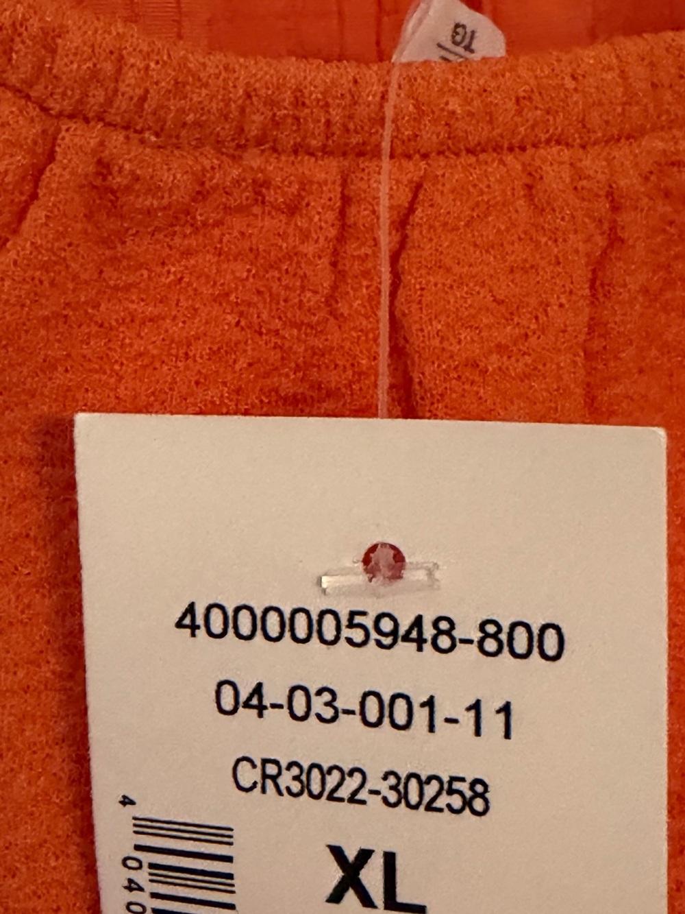 cleo Orange Ruffled Strap Tank Top - Picture 3 of 5